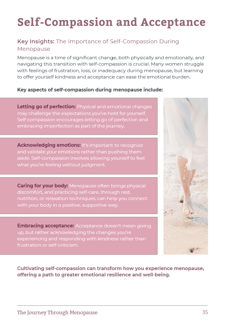 The Journey Through Menopause example 3 - Menopause Health Guide