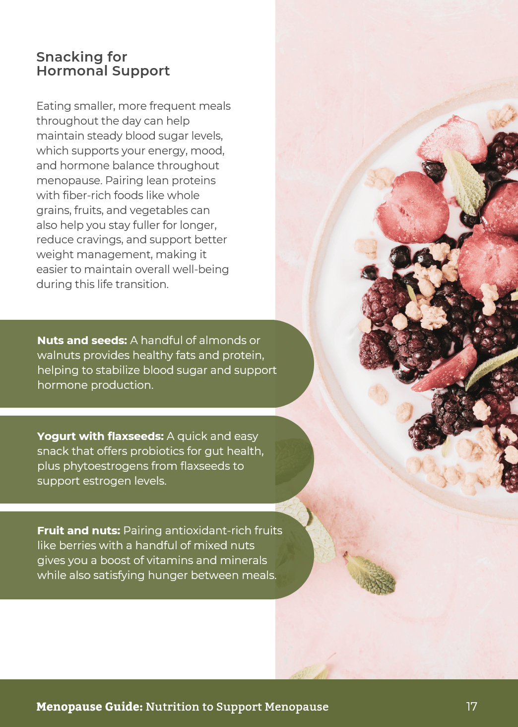 Menopause Nutrition Guide example 3 - Menopause Health Guide